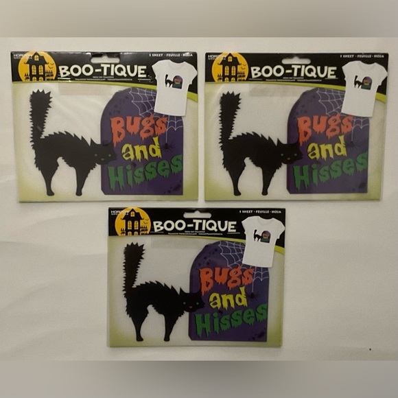 BOO-TIQUE Iron-On Appliqués and Transfers, Halloween, 22 total pieces - Picture 5 of 7